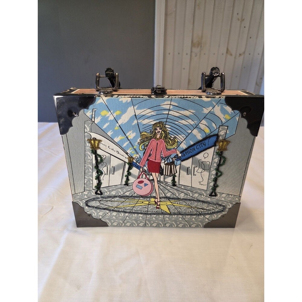Romeo Roma Imported Handmade Cigar Box Suitcase-Style Case w/ Handle, Lined